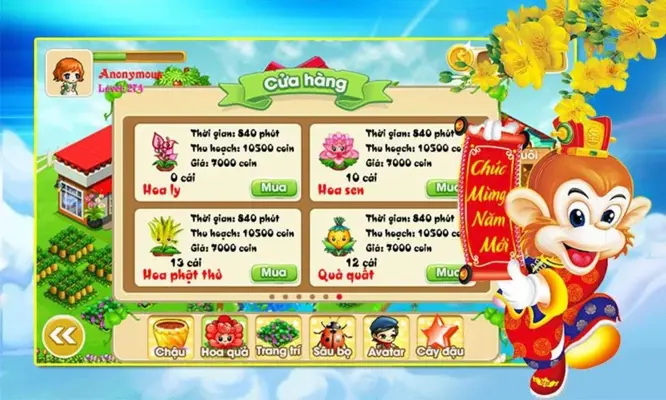 Nông trại trên mây android App screenshot 0