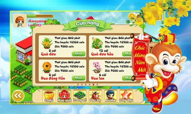 Nông trại trên mây android App screenshot 1